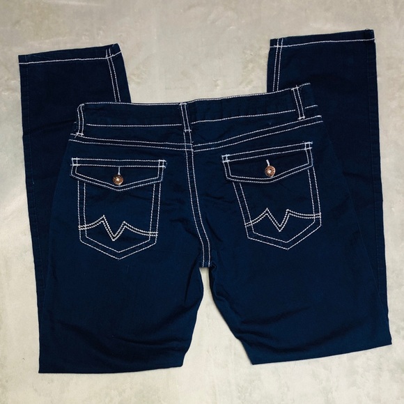 Street Jeans Size XL Dark Blue Women's Denim Jeans Soft Stretch Lightweight - Picture 1 of 9